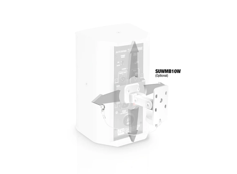 LD Systems SAT 62 A G2 W - 6.5" active Installation Monitor white 